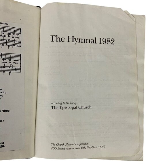 The Hymnal of the Episcopal Church 1982 Hardcover Book Worship Praise Music - Picture 5 of 11